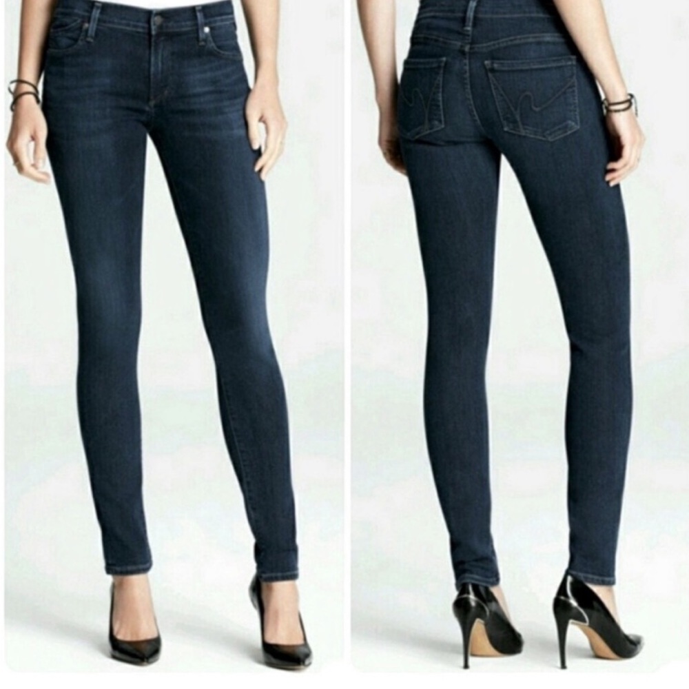 COH CITIZENS OF HUMANITY Avedon slick skinny leg jeans 25